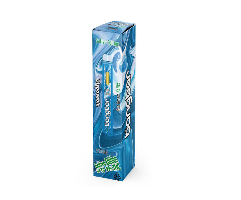 Bangbar Disposable Vape Blue Dream 2g bangbar 2g Disposable bangbar Sativa Edition bangbar 2 gram Disposable Bangbar Disposable