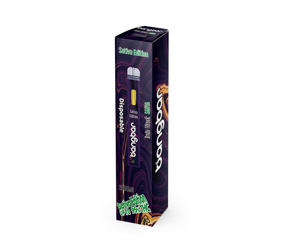 Bangbar disposable vape Train Wreck 2g Bangbar disposable vape Train Wreck 2g bangbar 2g Disposable bangbar Sativa Edition bangbar 2 gram Disposable Bangbar Disposable