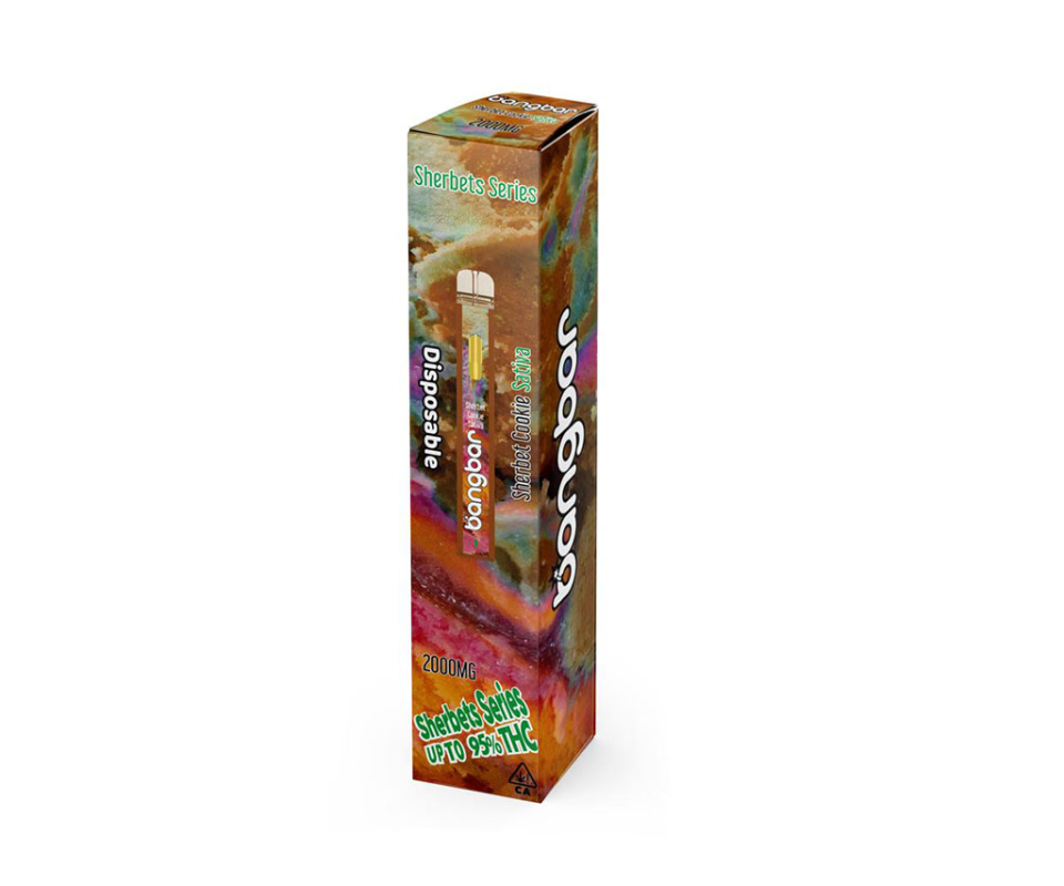 Bangbar Disposable Vape Durban Sherbet 2g bangbar 2g Disposable bangbar Sherbets Series bangbar 2 gram Disposable Bangbar Disposable